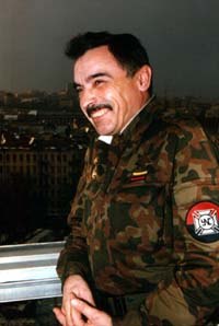 Валерий Бобрович (сотник Устим), командир добровольческого батальона УНСО Арго, воевашего в Абхазии. 90-е.