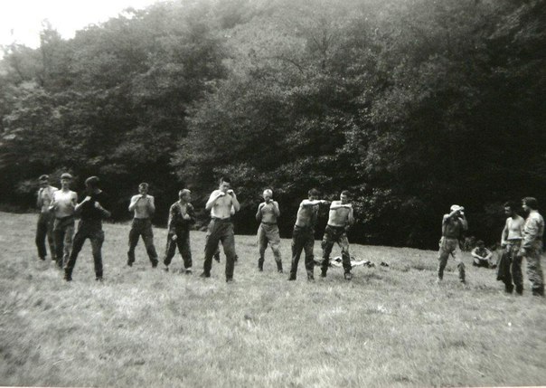 Тренировочный лагерь в Тернопольской области, 1995 г.